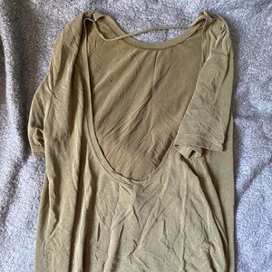 American Apparel Backless Tee - Green